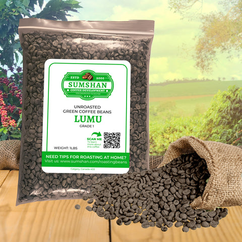 Limu Unroasted Green Coffee Beans